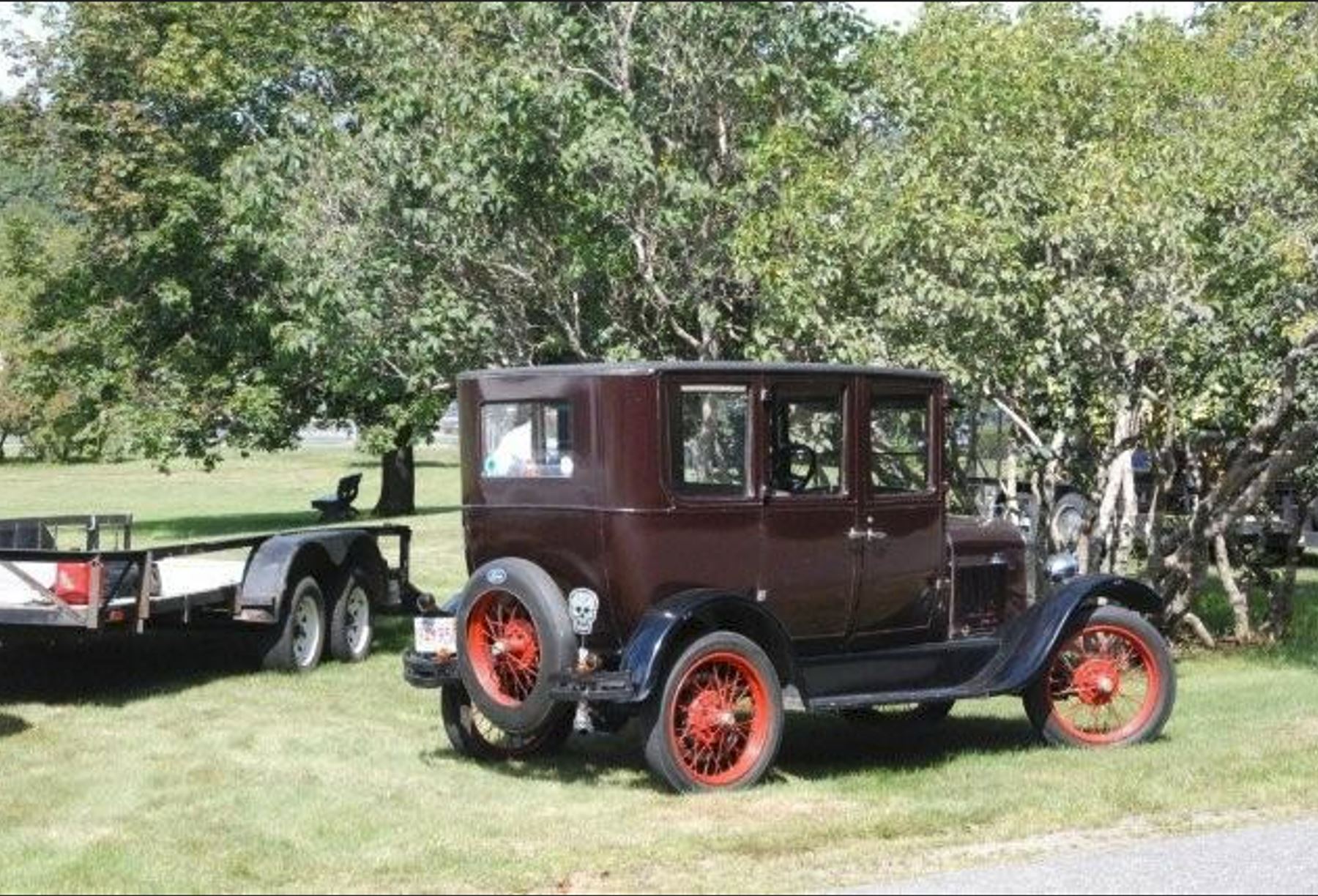 Fordor rear three-quarter view