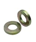 Extra-thick 7/16-inch Grade 8 hardened flat washers